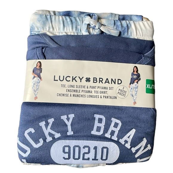 Lucky Brand - 3 Pc Pyjamas Set - Picture 5 of 5